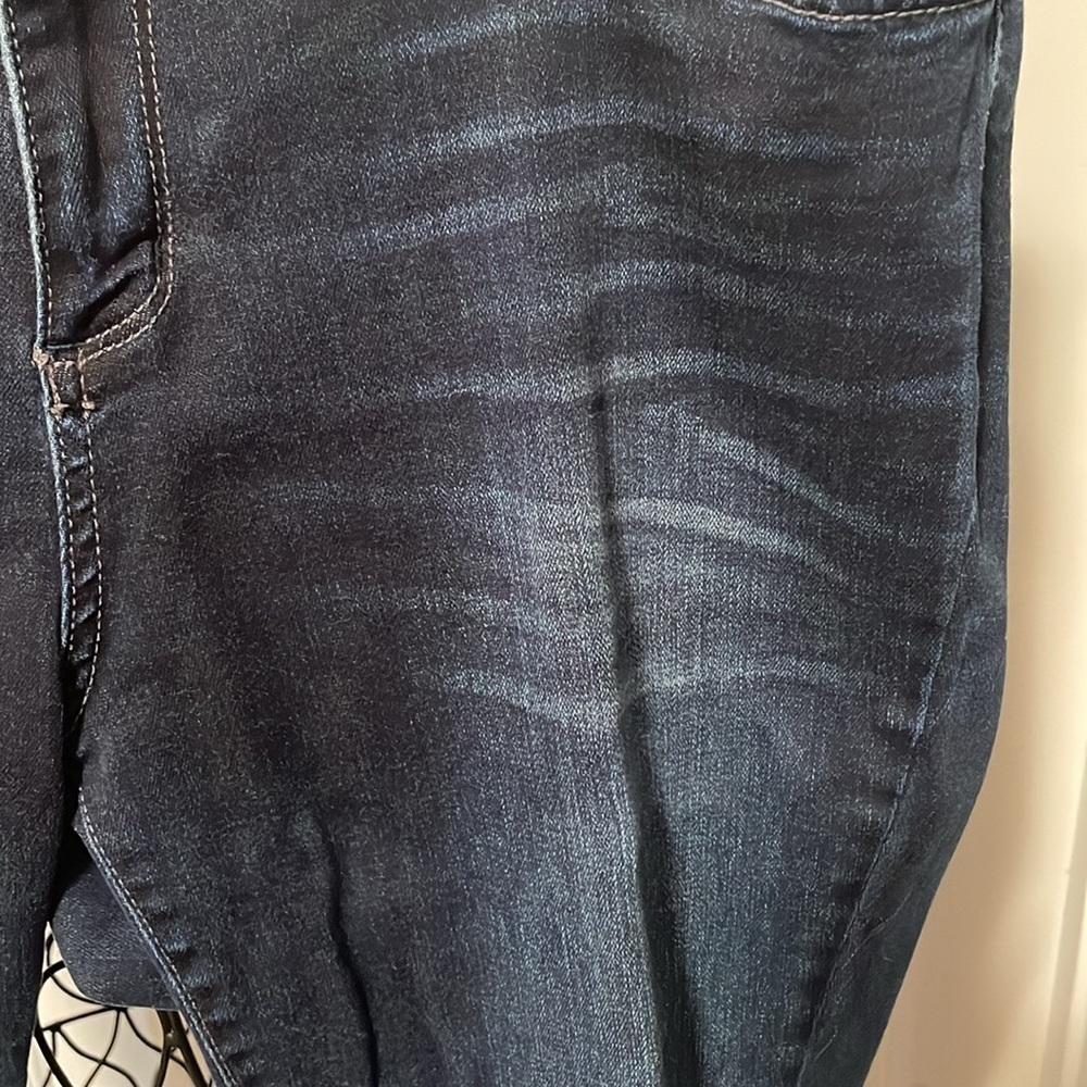 👖👖👖BOGOHO👖👖👖Arizona Jean Co. Dark Wash Jeans/Jeggings-Size 18 - Picture 4 of 10